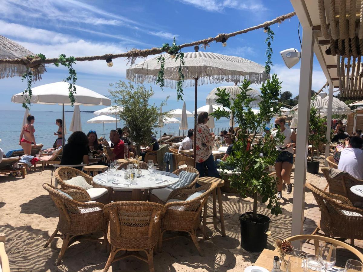 Le Petit Pinson Meerblick Port Golfe-Juan Exterior foto